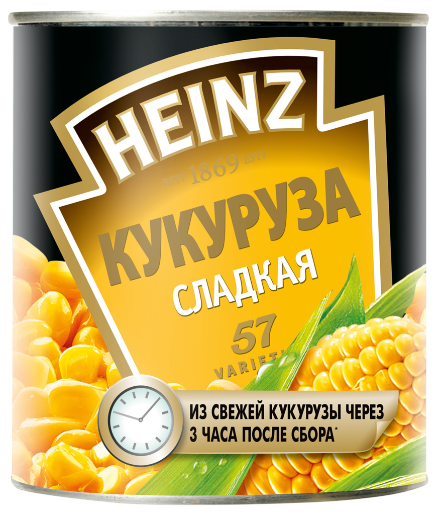 Кукуруза HEINZ сладкая конс.